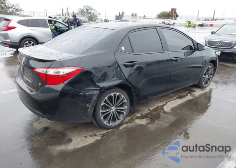 2016 Toyota Corolla S Plus from USA, damaged, VIN 5YFBURHE6GP564737